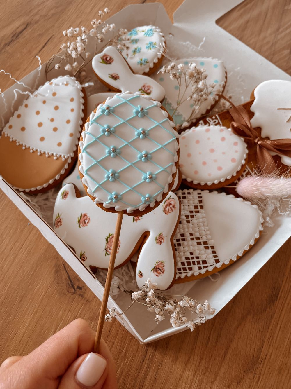 Роспись пряников к Пасхе